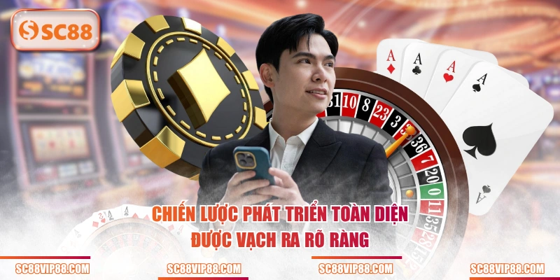 Chiến lược phát triển toàn diện được vạch ra rõ ràng