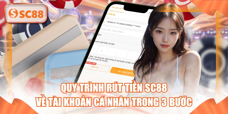 Quy Trình Rút Tiền SC88 Về Tài Khoản Cá Nhân Trong 3 Bước
